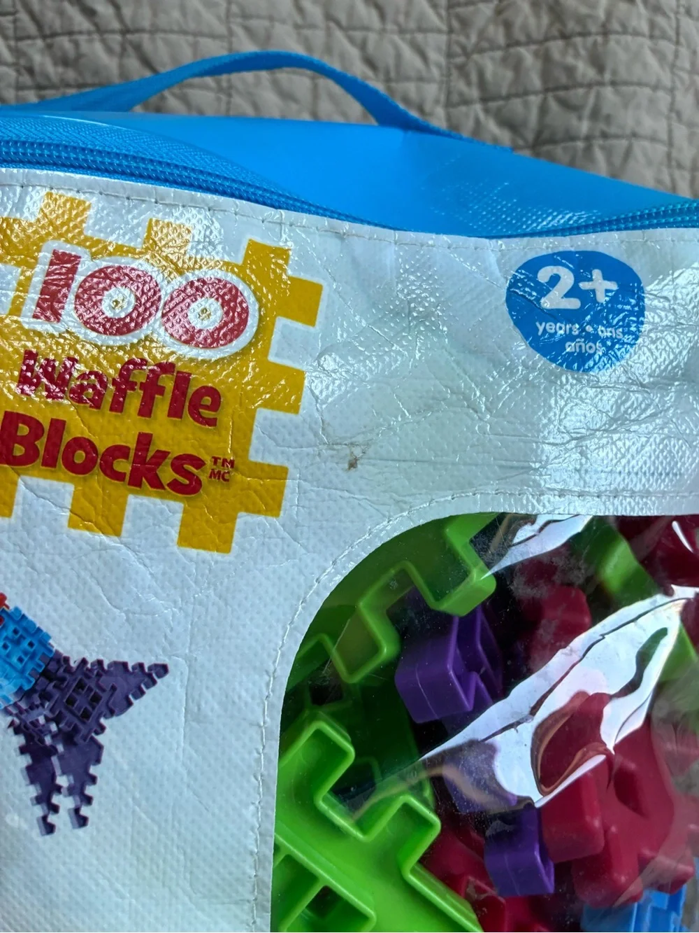 Little TIKES Multicolor Waffle Blocks - 100 Piece Building Set